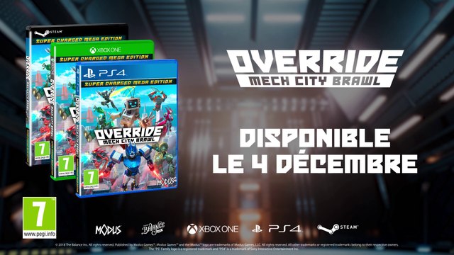 Override : Mech City Brawl - Bande-annonce de lancement