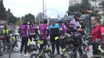 Yüzlerce Bisikletli, Engelliler İçin Avrupa'dan Asya'ya Geçti