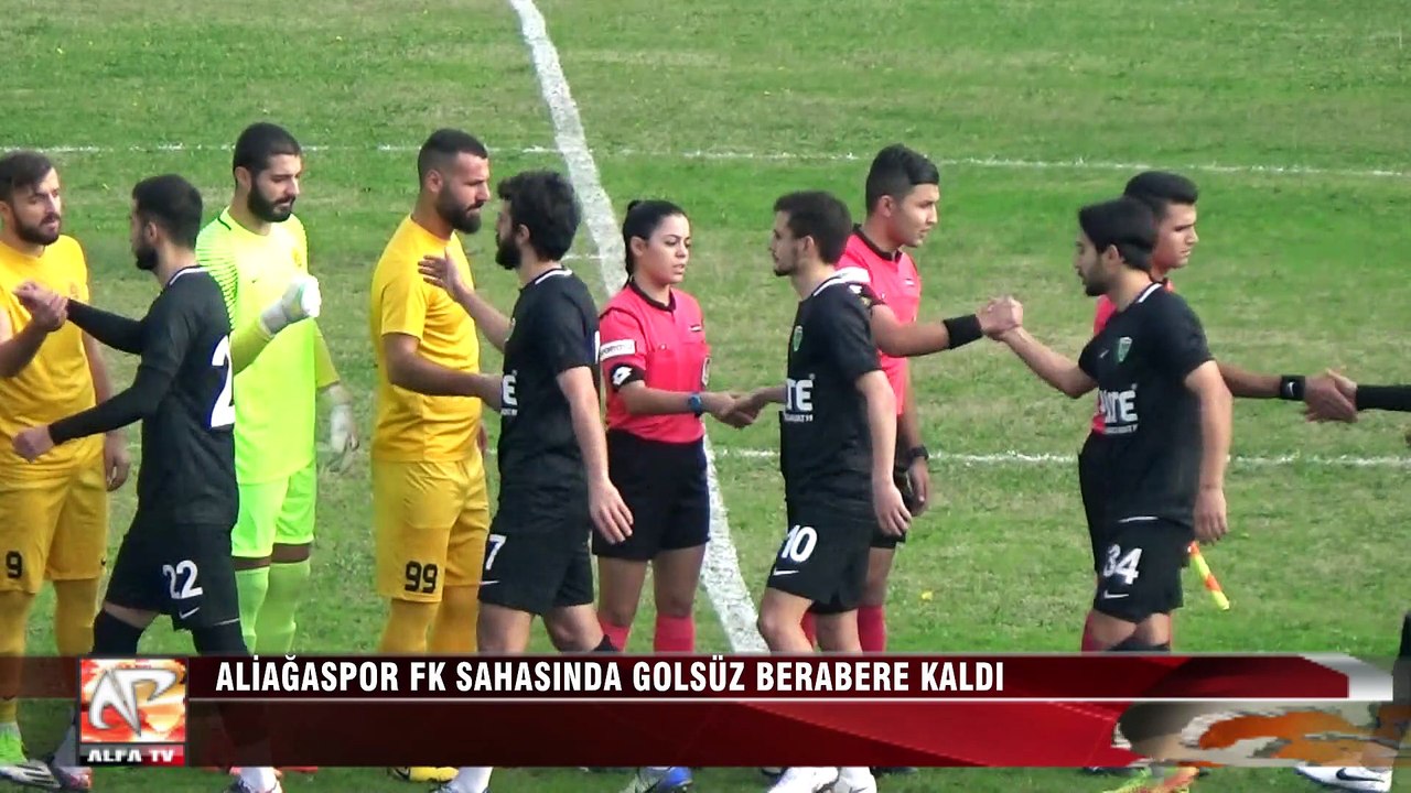 Aliağaspor FK Sahasında Golsüz Berabere Kaldı