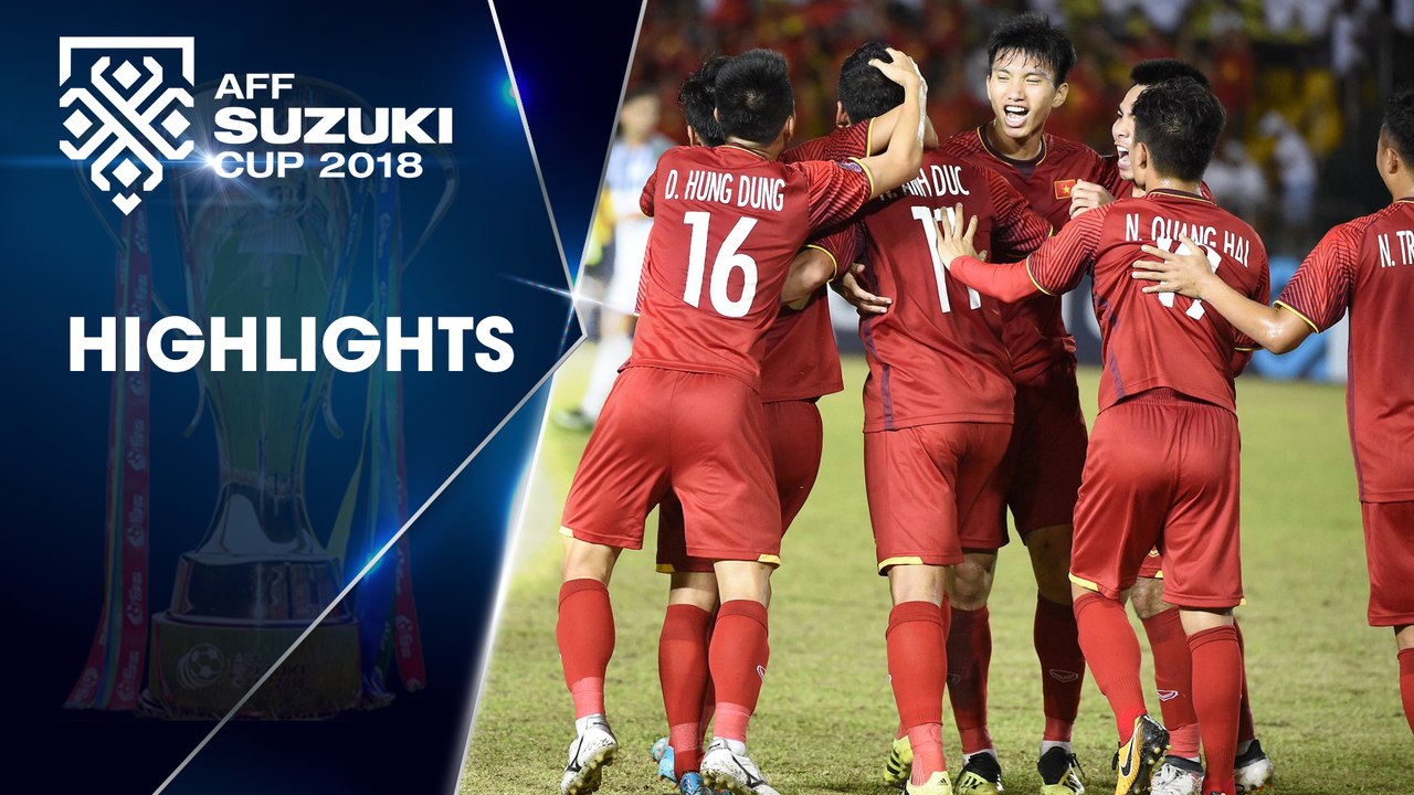AFF CUP 2018 | "Song Đức" rực sáng, ĐT Viêt Nam giành chiến thắng trên đất Philippines | VFF Channel