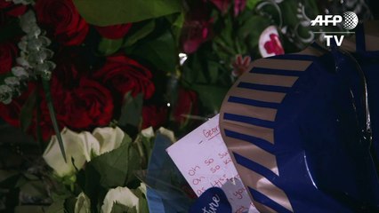 Students hold candlelight vigil for George H.W. Bush