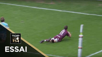 TOP 14 - Essai Baptiste SERIN (UBB) - Perpignan - Bordeaux-Bègles - J11 - Saison 2018/2019