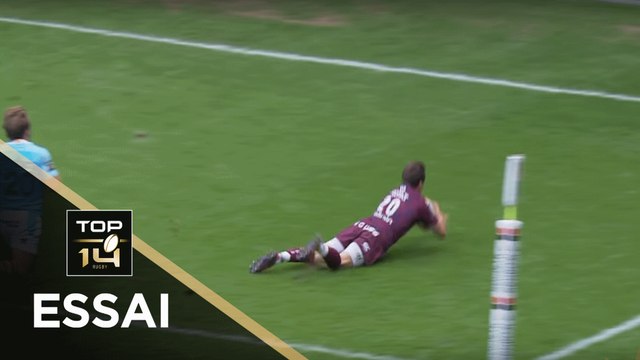 TOP 14 - Essai Baptiste SERIN (UBB) - Perpignan - Bordeaux-Bègles - J11 - Saison 2018/2019