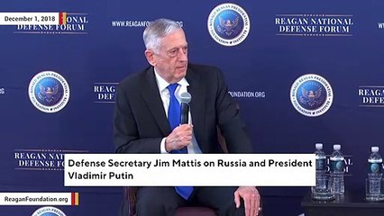 Defense Secretary Jim Mattis Suggests Russia Attempted To Interfere In 2018 Midterm Elections