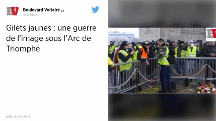 Gilets jaunes. Les images impressionnantes de l'Arc de Triomphe saccagé