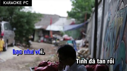 Karaoke Đắp Mộ Tình Sầu - Quang Lập