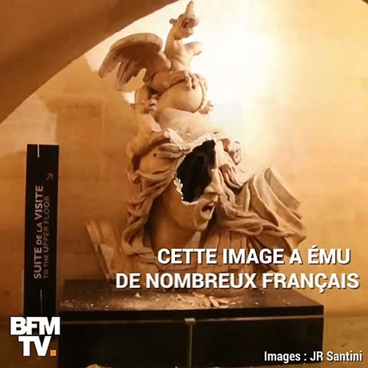 Statue défigurée, des œuvres saccagées… Les casseurs s’en sont pris à des symboles dans l’Arc de Triomphe