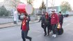 Beşiktaş-Galatasaray maçına doğru - Galatasaray taraftarı Vodafone Park'a geldi - İSTANBUL