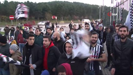 Beşiktaş, tesislerden ayrıldı