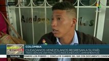 teleSUR Noticias: 40 venezolanos regresan a su país desde Colombia