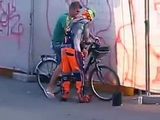 spectacle de rue, funny clone