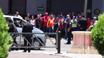 Paraguay'da çalışan gurbetçiler, Cumhurbaşkanı Erdoğan'ı karşıladı - ASUNCION