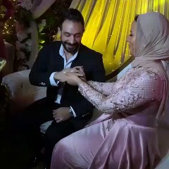 الفنان ماجد المصري ينشر هذا الفيديو من خطوبة ابنته