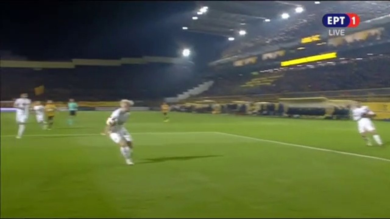 1-0 Hamza Younés Goal - Aris vs Panathinaikos - 02.12.2018 [HD]