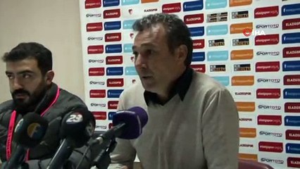 Elazığspor - İstanbulspor maçının ardından