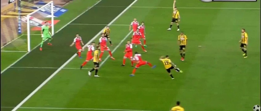 ΑΕΚ 1-0 Ξάνθη Το γκολ του Πόνσε 02.12.2018 (HD)
