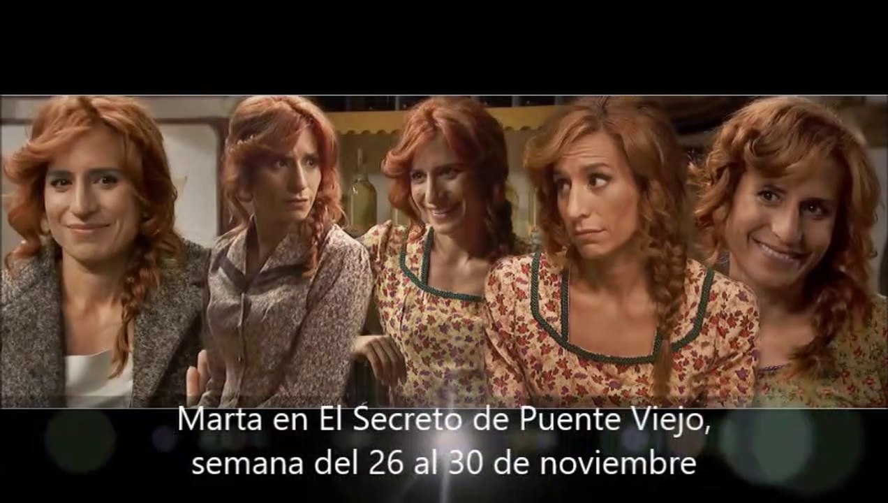 Marta en El Secreto de Puente Viejo, semana del 26 al 30 de noviembre, capítulos 1960 a 1964