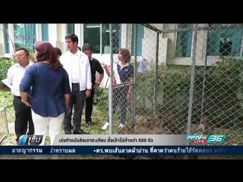 เร่งทำหมันลิงเขาตะเกียบ ตั้งเป้าไม่ต่ำกว่า 500...