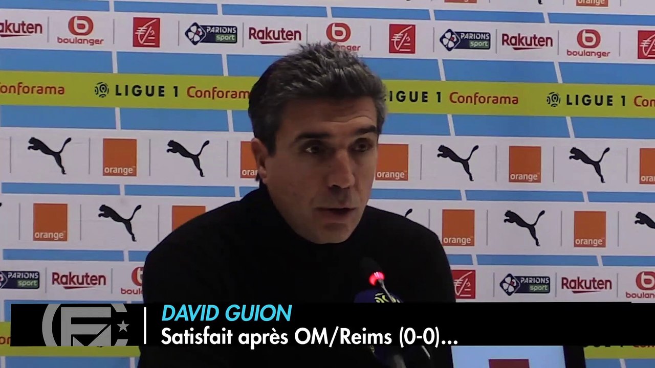 GUION : "On a été très très peu mis en danger par l'OM, en 2ème MT, ils ont rien..."