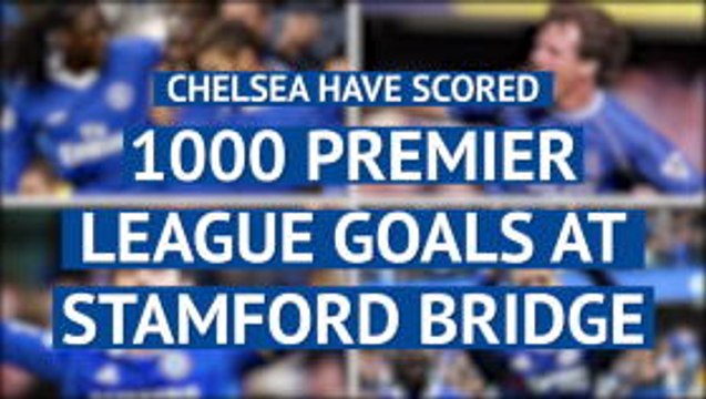 Chelsea Quiz - 1000 PL goals at Stamford Bridge