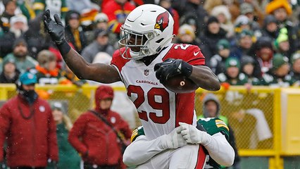 Chase Edmonds slices through Packers defenders for TD