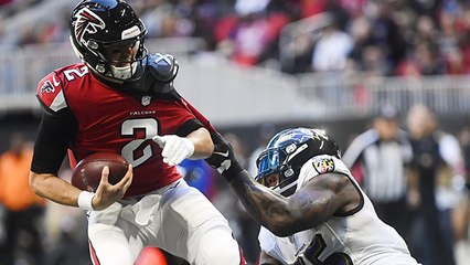 Terrell Suggs spins down Matt Ryan for third-down sack