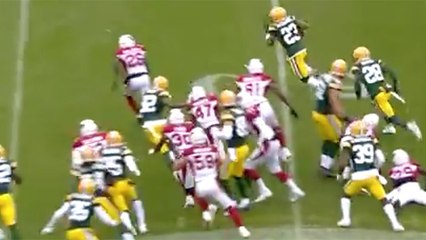 Jaire Alexander spins out of traffic on 26-yard punt return