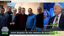 Eduardo Inda habla en La Sexta Noche sobre la huelga de hambre de los presos independentistas
