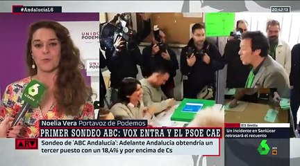 Podemos asegura que "gran parte de la responsabilidad de la irrupción de Vox la tiene Susana Díaz"