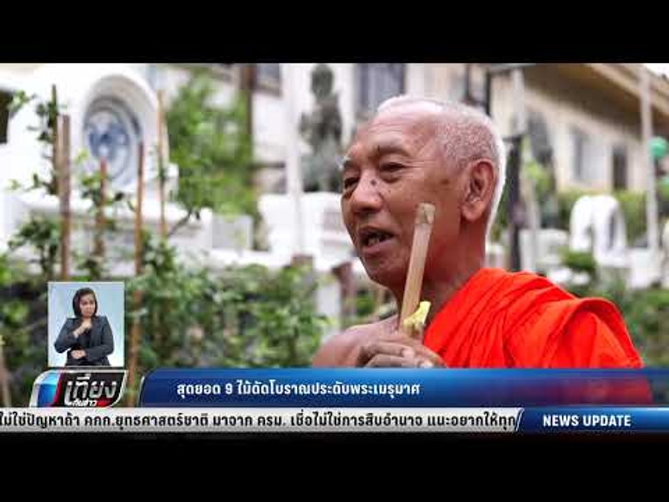 สุดยอด 9 ไม้ดัดโบราณประดับพระเมรุมาศ - เที่ยงทั...