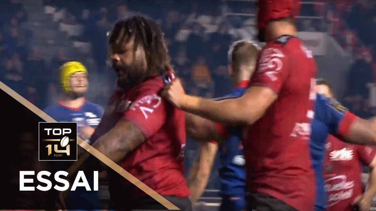 TOP 14 - Essai Mathieu BASTAREAUD (RCT) - Toulon - Grenoble - J11 - Saison 2018/2019
