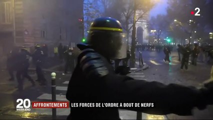 Affrontements à Paris : les forces de l'ordre pris pour cible