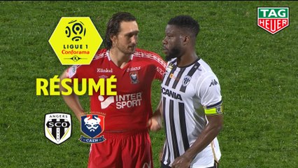 Angers SCO - SM Caen (1-1)  - Résumé - (SCO-SMC) / 2018-19