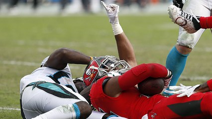 Andrew Adams intercepts Newton for third time