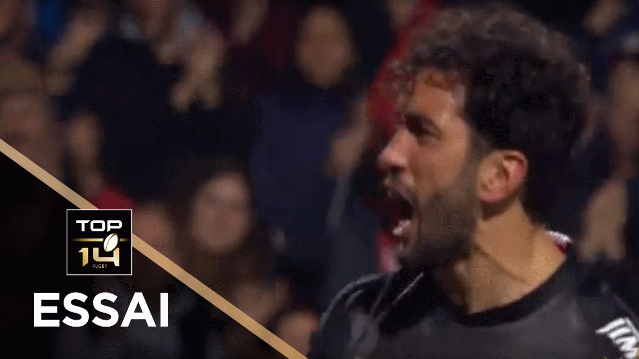 TOP 14 - Essai Maxime MERMOZ (ST) - Toulouse - Paris - J11 - Saison 2018/2019