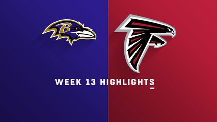 Ravens vs. Falcons highlights | Week 13