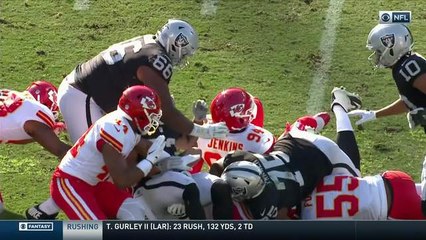 Dorian O'Daniel recovers DeAndre Washington's fumble