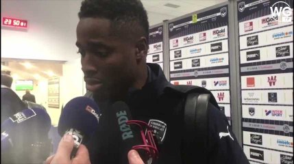 François Kamano : "On a tout donné devant nos supporters" I Bordeaux - PSG