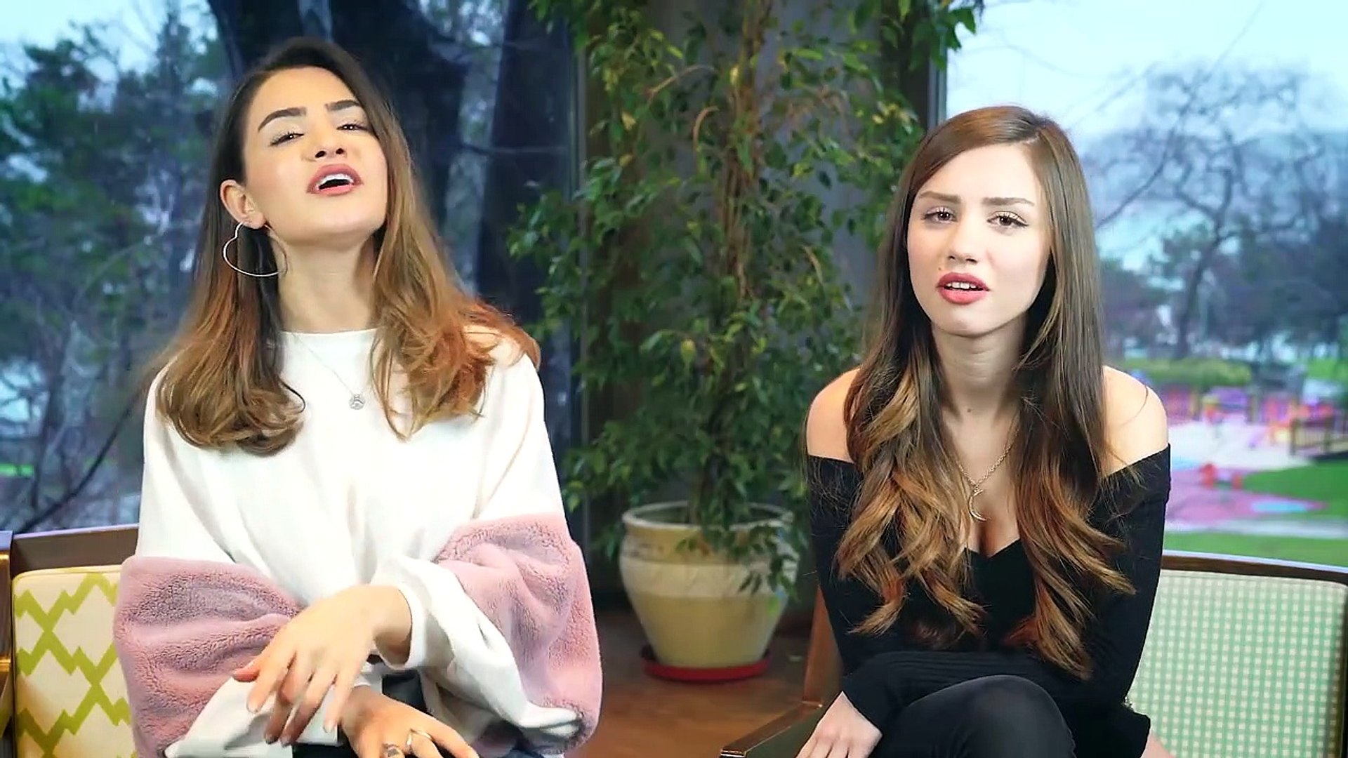 Feride Hilal Akın & Pınar Akın - Şarkı Söyleme Challenge - Dailymotion Video