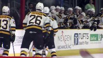 AHL Charlotte Checkers 3 at Providence Bruins 2 in OT