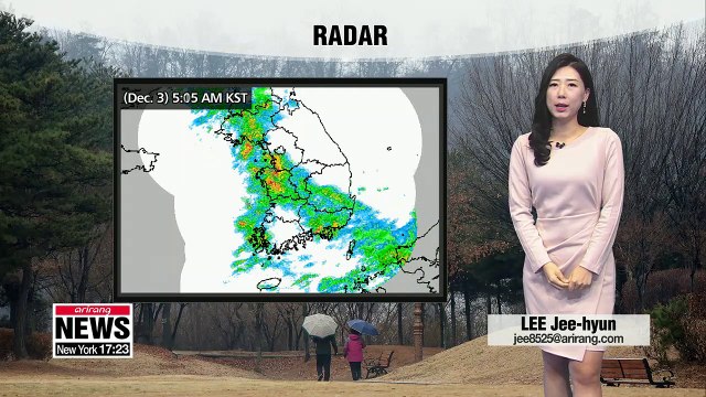 Nationwide rain, milder temps than Sunday _ 120318