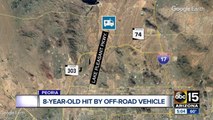 8-year-old injured in Peoria dirt bike crash