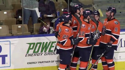 ECHL Maine Mariners 2 at Worcester Railers HC 3