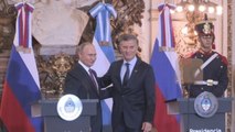 Macri y Putin expanden la cooperación y alientan el comercio bilateral