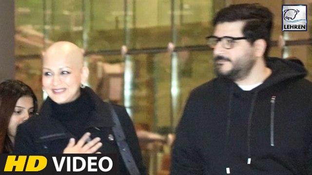 Welcome Back Sonali Bendre: The Actress Returns To India With Husband Goldie Behl