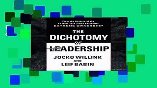 Best product  Dichotomy of Leadership, The