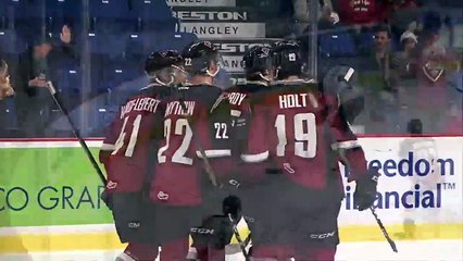 WHL Tri-City Americans 2 at Vancouver Giants 4