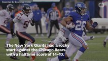 Odell Beckham Jr. Gives New York Giants Lead After Spectacular Pass