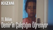 Öykü, Demir'in çalıştığını öğreniyor - Kızım 11. Bölüm