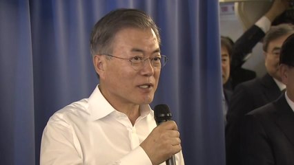 문 대통령 "김정은 연내 답방 가능성"...국내 현안 말 아껴 / YTN